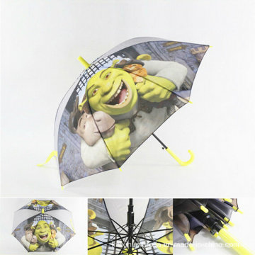 Kinder Shrek Design Druck Regenschirm